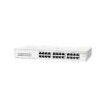 R8R49A HPE Series 24-Ports 10/100/1000Base-T RJ-45 Layer 2 Unmanaged 1U Rack-mountable Network Switch